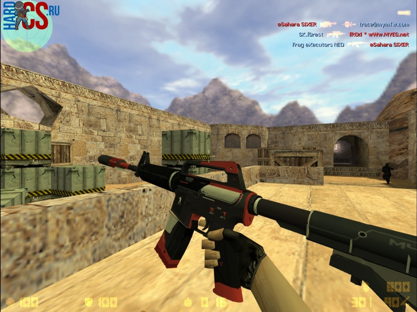 M4A1 в сборке кс 1.6 Online